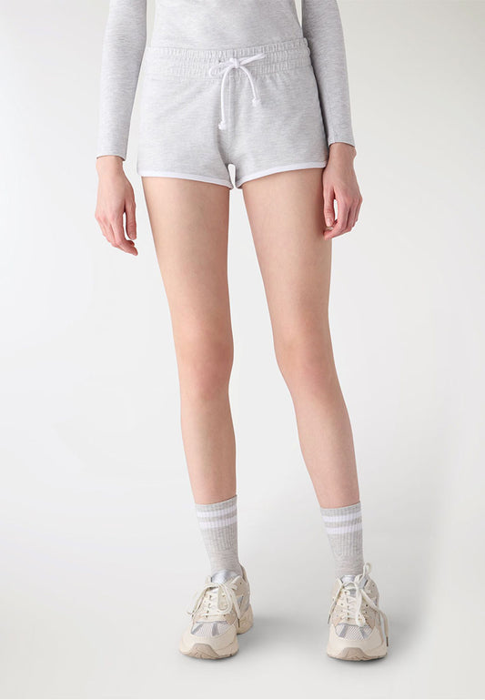 Women's Two-tone Tracksuit Shorts