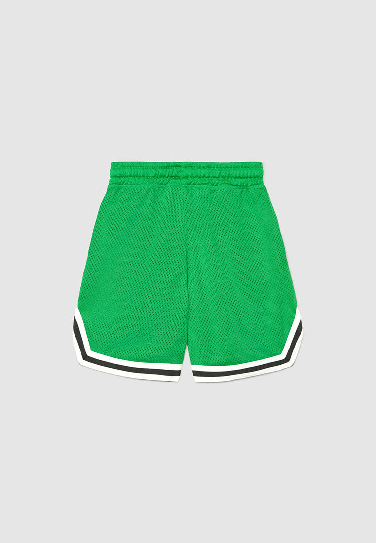Mesh Tracksuit Short with Print for Boys