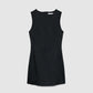 Women's Pinstripe Sleeveless Mini Dress