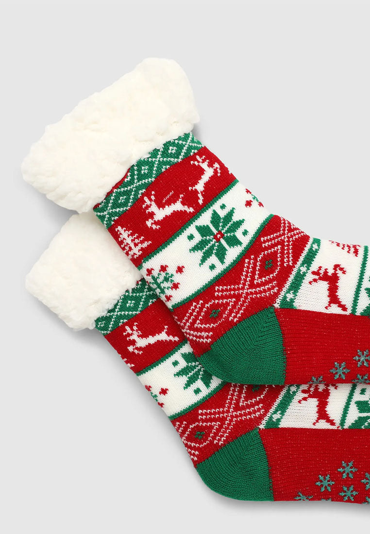 Men's Padded Christmas Socks