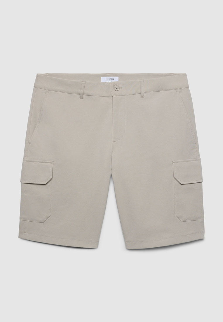 Men's Cargo Plain Shorts