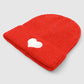 Women's Embroidery Ribbed Beanie