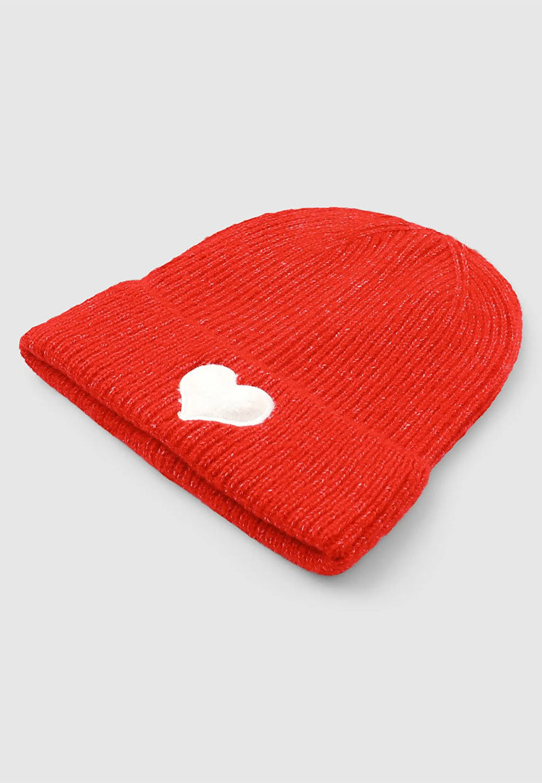 Women's Embroidery Ribbed Beanie