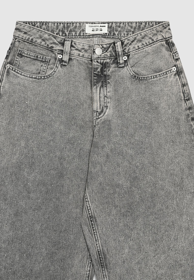 Women's Barrel Leg Tapered Jeans