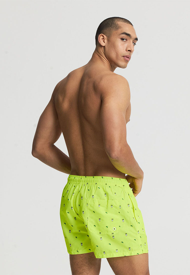 Men's Patterned Swim Briefs