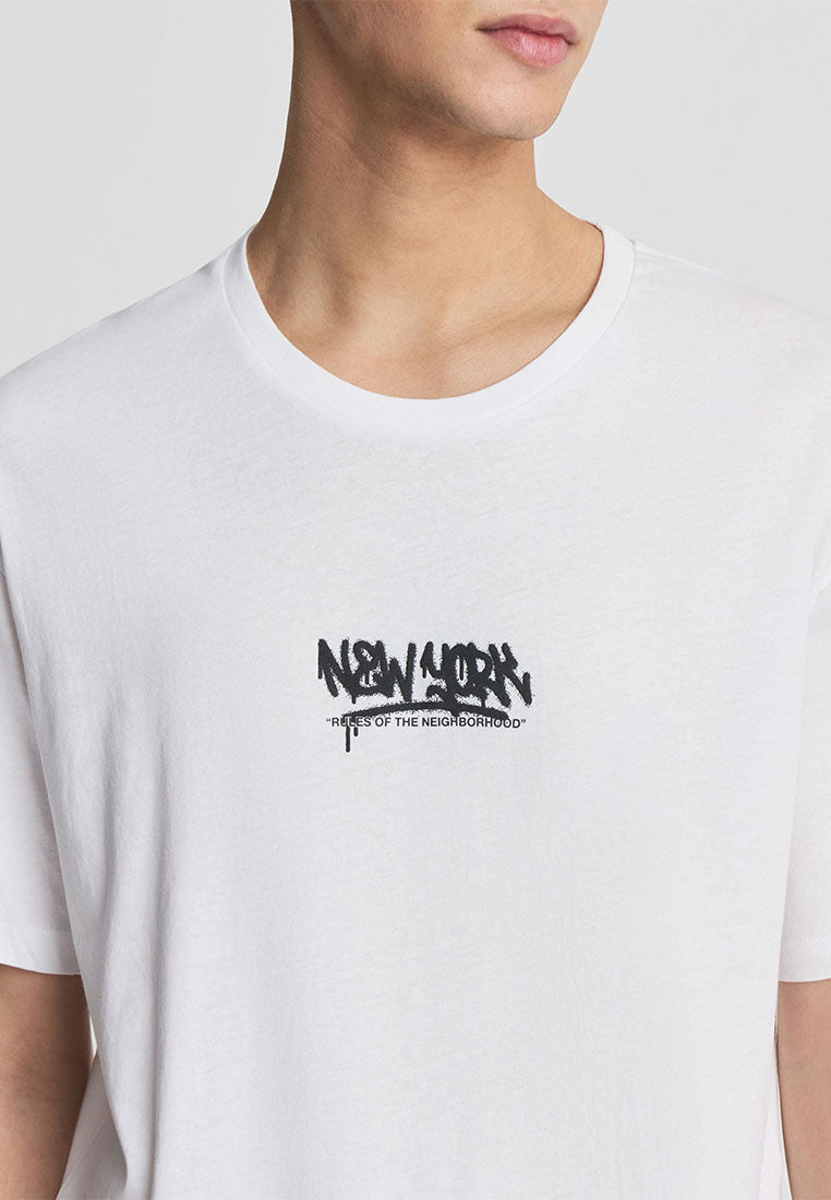 Men’s "Rules of the Neighborhood" New York Graphic Tee