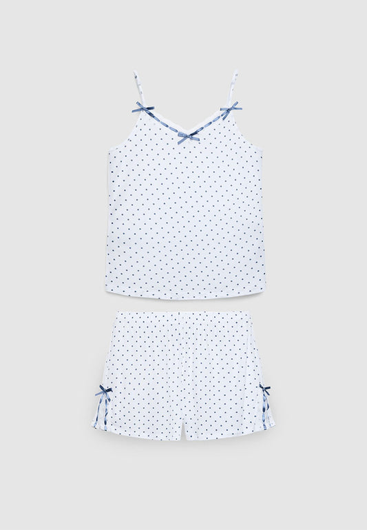 Women's Polka dots Pajama Set