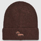 Women's Embroidery Ribbed Beanie