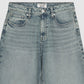 Women's Sparkly Barrel Leg Tapered Jeans