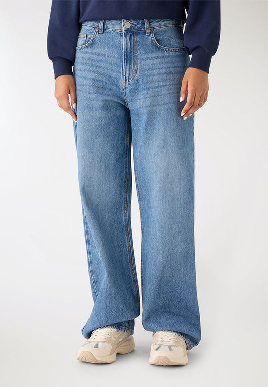 Women's Wide Leg Jeans Trousers