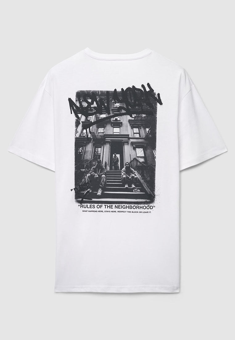 Men’s "Rules of the Neighborhood" New York Graphic Tee