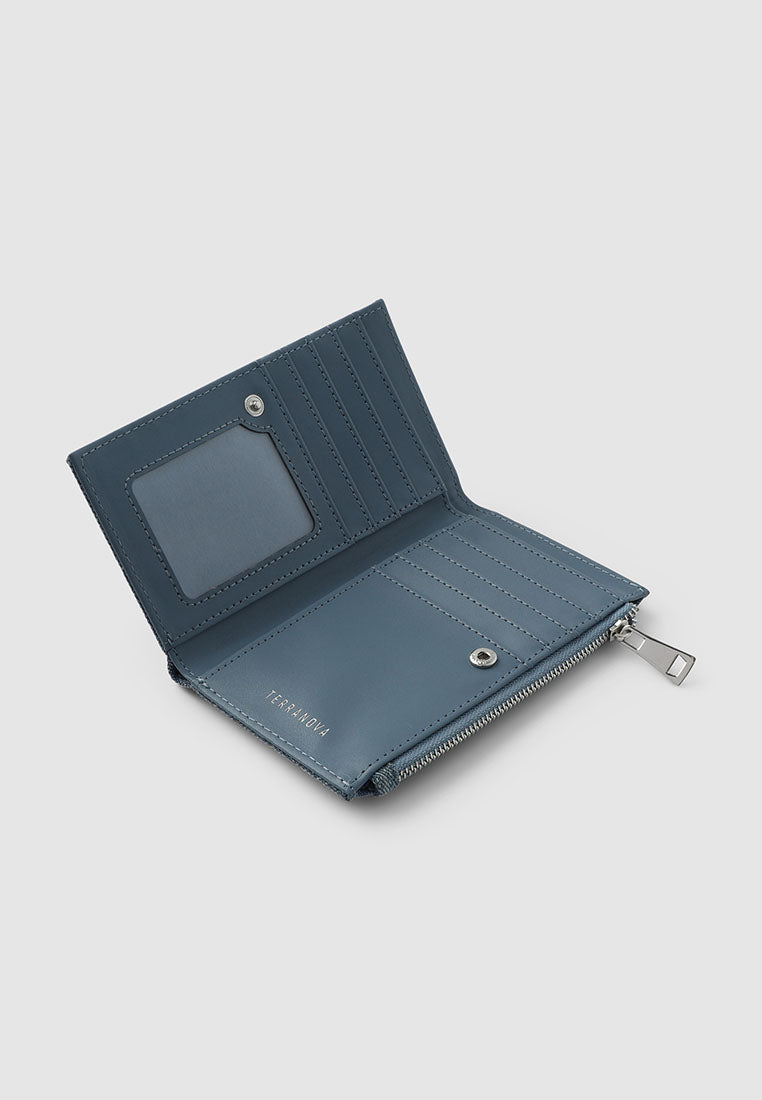 Women's Studded Zip Around Wallet