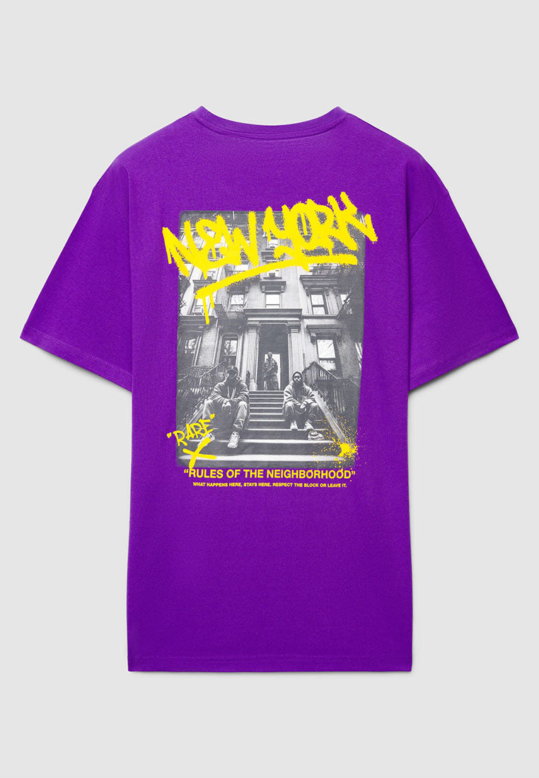 Men’s "Rules of the Neighborhood" New York Graphic Tee