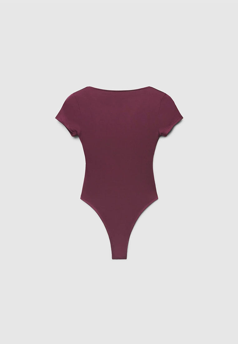 Women's Deep-Neck Bodysuit