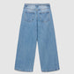 Women's Tie-Front Wide Leg Denim