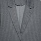 Women's Relaxed Fit Pinstriped Blazer