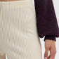 Women's Ribbed Maxi Wide Leg Trousers