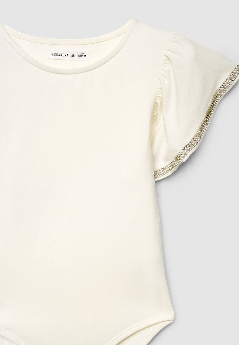 Kids Girls Short-sleeved T-shirt
