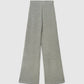 Women's Ribbed Maxi Wide Leg Trousers