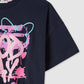 Kids Girls Short-sleeved T-shirt