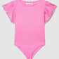 Kids Girls Short-sleeved T-shirt