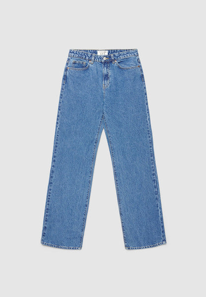 Women's High-waisted Straight Jeans