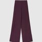 Women's Ribbed Maxi Wide Leg Trousers