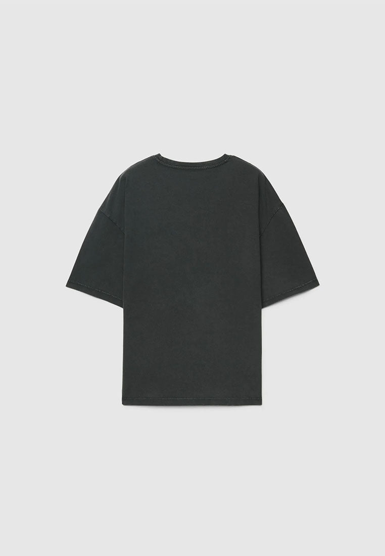 Men's Patch print Boxy T-shirt