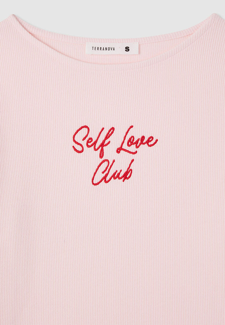 Women's Crop T-shirt with Side Bows