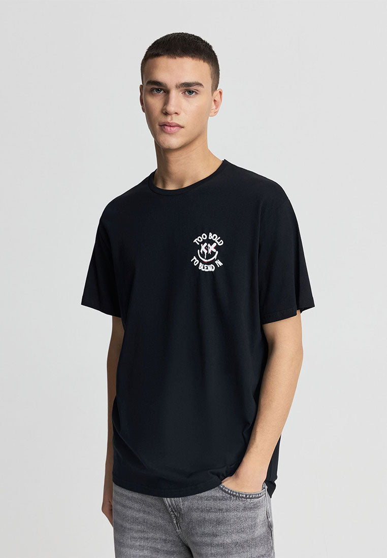 Men’s "Too Bold To Blend In" Graffiti Tee