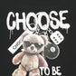 Men's Teddy Bear Keychain Relaxed Graphic T-Shirt