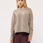 Women's Plain crew neck sweater