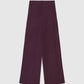 Women's Ribbed Maxi Wide Leg Trousers