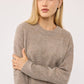 Women's Plain crew neck sweater
