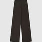 Women's Ribbed Maxi Wide Leg Trousers