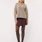 Women's Plain crew neck sweater