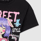 Kids Girls Short-sleeved T-shirt