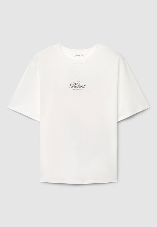 Women's Wide T-shirt with Lobster Print