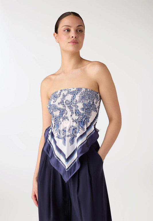 Women's Scarf bandeau Top