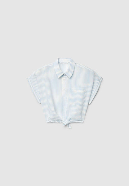 Striped Knot Shirt for Girls