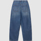 Women's Baggy Mid-Wash Jeans