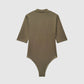 Women's Plain Turtleneck Bodysuit