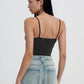 Women's Bodysuit with cups and rhinestones