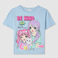 Kids Girls Short-sleeved T-shirt