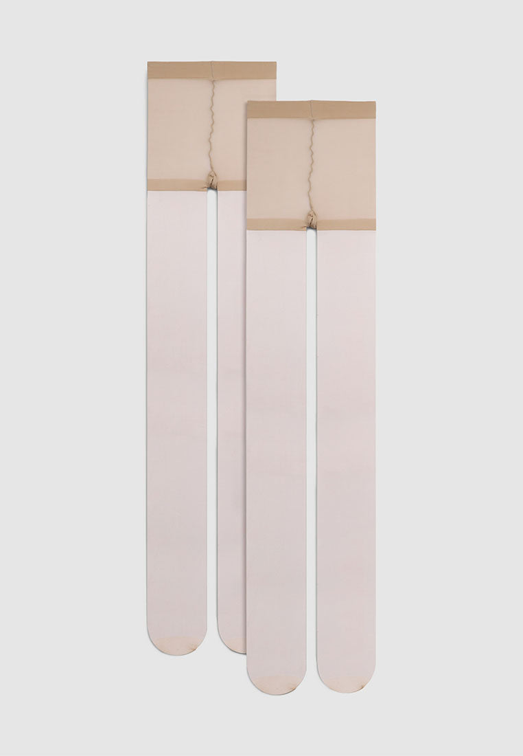 Women's Pack of 2 plain sheer tights