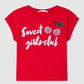 Kids Girls Short-sleeved T-shirt