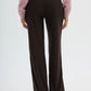 Women's Ribbed Maxi Wide Leg Trousers