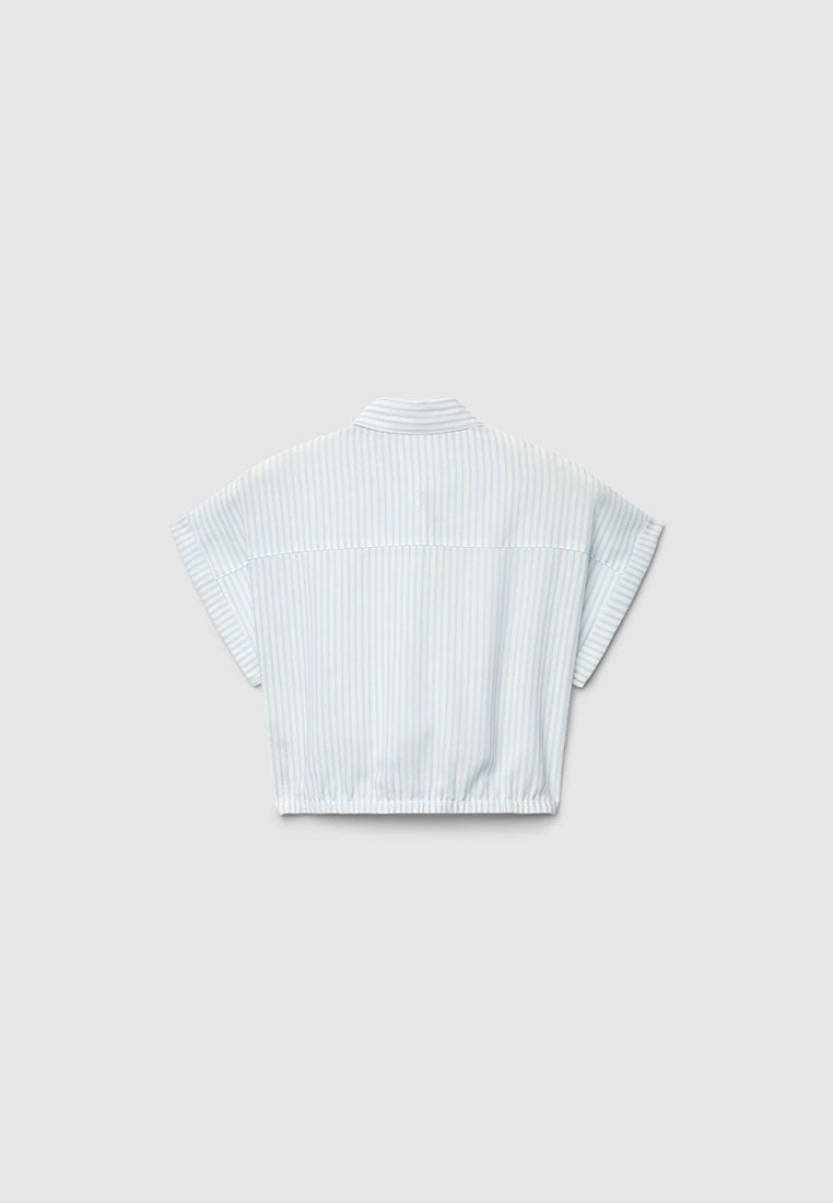 Striped Knot Shirt for Girls