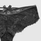 Women's Lace Brazilian Briefs with Bow
