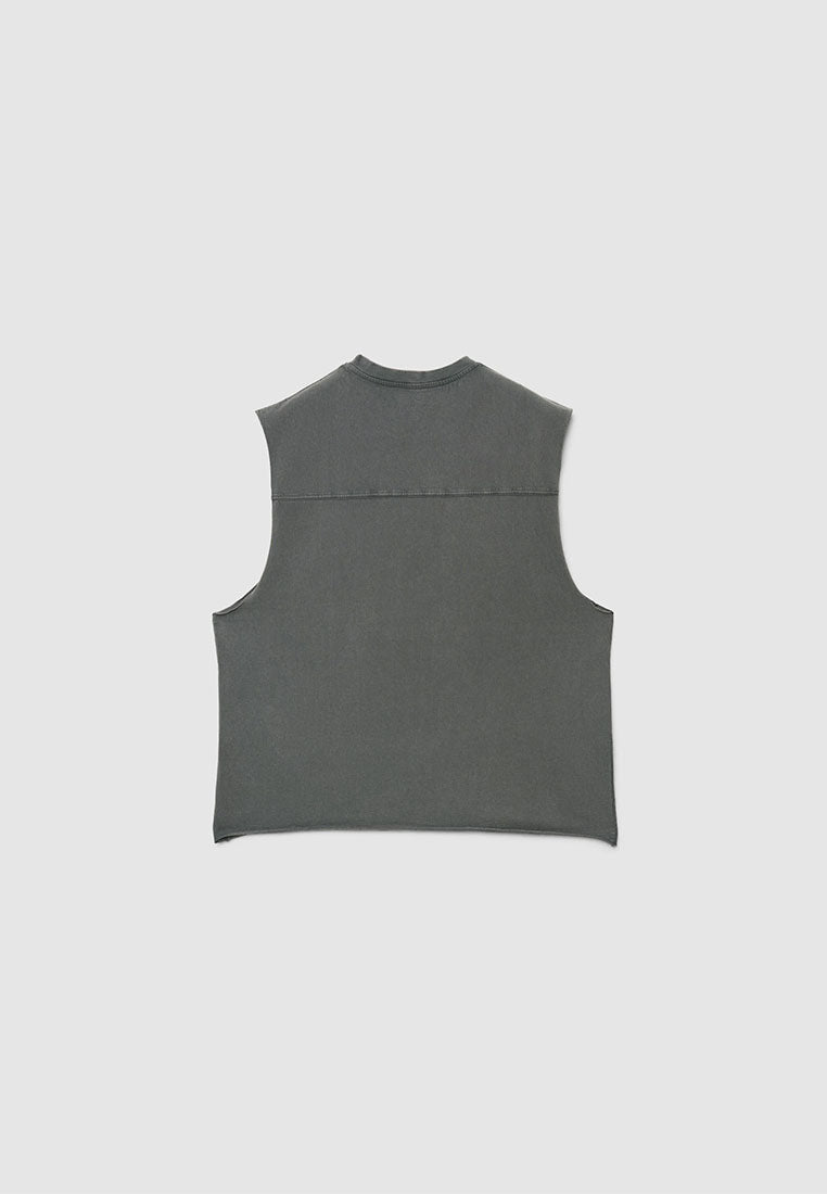 Men's Boxy Sleeveless T-Shirt